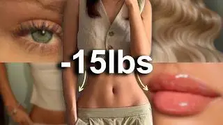 How to TRICK your body into losing weight (-15lbs Lazy Girl Hacks)