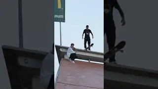 Трюк мечты на скейтборде!🤯 