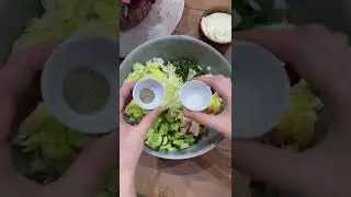 10 daqiqa ichida salatimiz tayyor