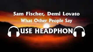 Sam Fischer, Demi Lovato   What Other People Say 8D Song
