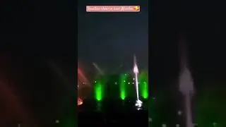 Fountain Show in wonder's Park Nerul Navi Mumbai 🥰🥰 #music #wonderspark #nerul #ytshorts