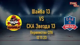 Шайба 13 - СКА Звезда 13, 12.11.23, Первенство СПб