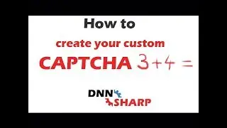 Create your custom captcha