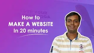 How to make a website without coding - In 20 minutes