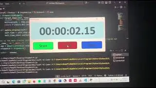Python PyQt5 Tutorial: Build a High-Precision Digital Stopwatch in Under 10 Minutes!