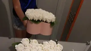Букет из мыла/МК по сборник букета/Soap flowers