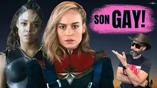La Capitana Marvel Era GAY En The Marvels, Disney REMOVIO Escena CONTROVERSIAL Con Valkyrie.