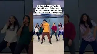 Online Bollywood Zumba | Dance Fitness | Weight loss | Workout Sessions Whatsapp on +91-70300-30400