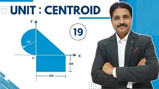 CENTROID SOLVED PROBLEM 19 IN ENGINEERING MECHANICS @TIKLESACADEMYOFMATHS