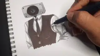 How to Color Skibidi Toilet Speakerman - Easy Coloring Tutorial