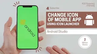 How to Change the Mobile Application icon using Android Studio | Android Studio | Change App icon