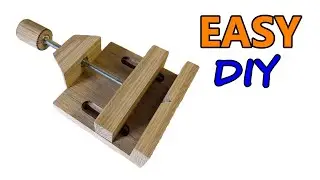 HOW TO make Drill press Vice at home.