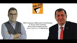 Ümit Özdağ'ın Rusya'nın Sesi'ne 17 Kasım 2016 Tarihinde Verdiği Demeç