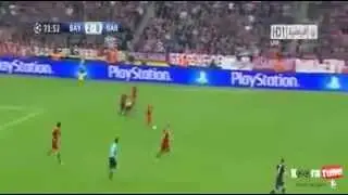 Ribery'den Messi'ye Çalım