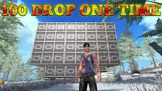 100 DROP ONE TIME ||LAST DAY RULES SURVIVAL HINDI GAMEPLAY