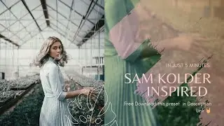 EDIT LIKE- SAM KOLDER |  Simple Camera raw tricks | Free download This preset | Aaryash Avicii 2021
