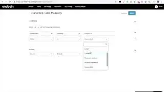 OneLogin | How to create mappings
