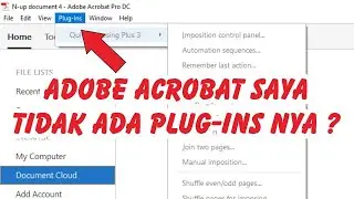 adobe acrobat PDF tidak ada plugin nya ?!  Kenapa ?