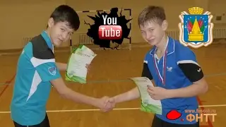 Table tennis. Мартюгов Сергей - Сайдашев Дамир [HD] (фрагмент)