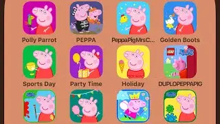 Peppa Pig Polly Parrot,World of Peppa Pig,Happy Mrs. Chicken,Golden Boots,LEGO Duplo: Peppa Pig