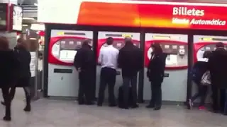 Renfe Cercanias Ticket Machines