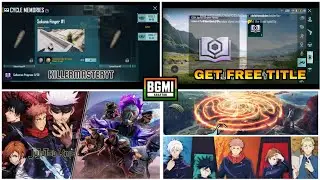 GET FREE JUJUSTU KAISEN FANTASY TITLE IN BGMI AND PUBG