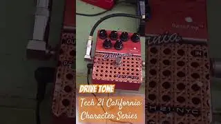 Tech 21 SansAmp California Character Series - drive tone #sansamp #tech21