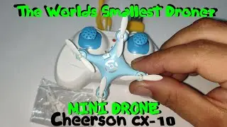 Mini drone quadcopter Cheerson CX-10 CX10 remote control ufo