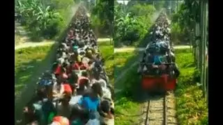 Экстремальная поездка по делам на поезде.