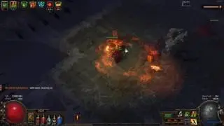 Path of Exile | The Fall of Oriath: Hardcore Solo Act 7 Boss Fight