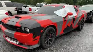 RIVAL LEFT BULLET HOLES IN THIS CAMO COLORED CHALLENGER SRT8! $5000 PRE BID *YOUNG DOLPH 100 SHOTS*