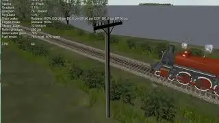 Clementsport to Digby on Open Rails Simulator