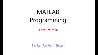 Lecture #4 : Branching Theory