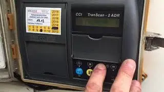 TranScan ADD2, снять распечатку за день.