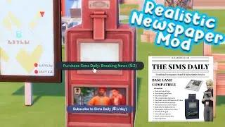Realistic Newspaper Mod: The Sims Daily By RVSN