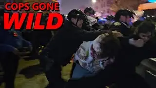 NYPD GO WILD on Gaza Student Protesters, Tase and Assault Protesters