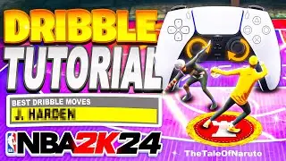 THE #1 BEGINNER DRIBBLE TUTORIAL W/ HANDCAM ON NBA2K24 CURRENT GEN! HOW TO STEEZO DRIBBLE AND MORE!