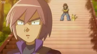 Ash e Paul se despedem em Sinnoh