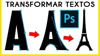 ✅Como Transformar Textos en Photoshop FACIL