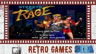 Streets of rage 1(улицы ярости) прохождение на sega