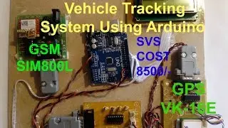 GPS and GSM based Vehicle Tracking System Using Arduino