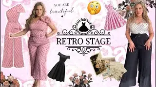 Retro Stage try-on Haul 🛍️first impressions (Thick girl review) 🩷