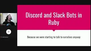 YEGRB Live - Building Chat Bots in Ruby - Will Gabriel