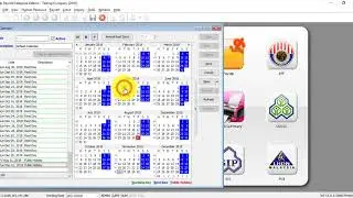 SQL Payroll Software Tutorial 014 Maintain Calendar
