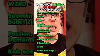Fantano’s Review Of Every Kid Cudi Album #rap #hiphop #kidcudi #fantano #theneedledrop #kanyewest