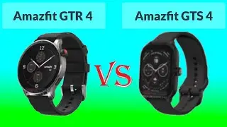 Amazfit GTR 4 and GTS 4 || AMOLED screens || and Bluetooth calling Smarta watch
