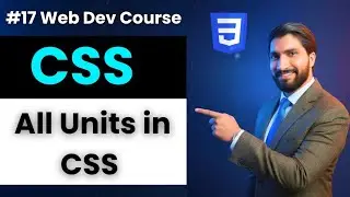 CSS Size Units Mastery: px, %, vw, vh, em, rem for Responsive Web Design | Web Dev By Mbs Coding #17