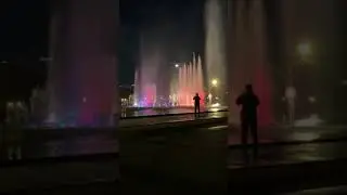 Москва парк Горького. Фонтаны