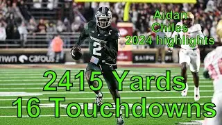 Aidan Chiles 2024 highlights | Michigan State QB