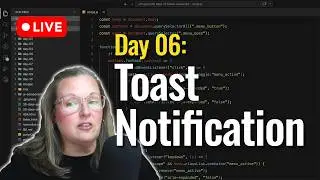 Build a Toast Notification with HTML + JavaScript (No Frameworks) Day 06